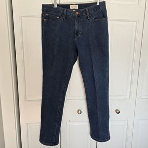 Weatherproof vintage fleece lined slim straight jeans 10